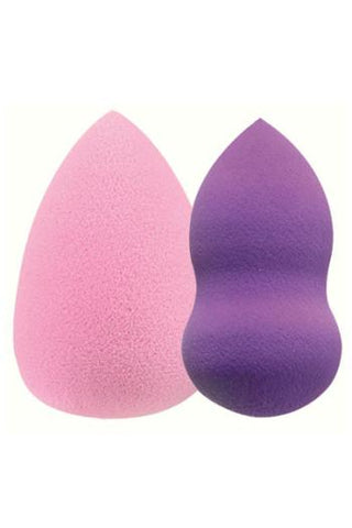 Duo Make-Up Blending Sponges (Pink / Purple)