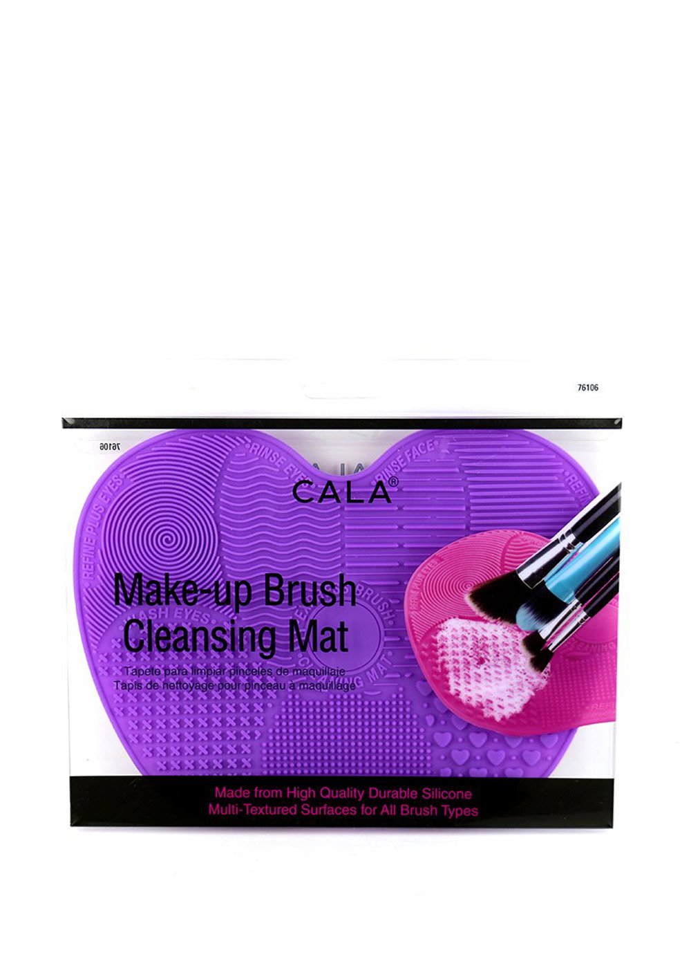 CALA Brush Cleansing Mat - PURPLE