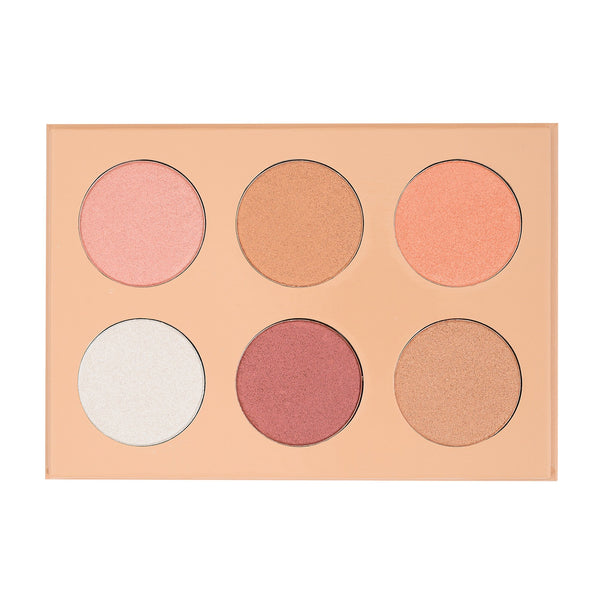 HL08 6 COLOR GLOW DUST PALETTE
