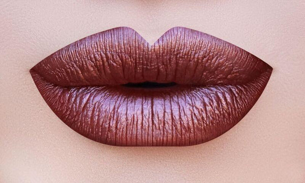 LGM10 METALLIC LONG WEAR MATTE LIP GLOSS - COFFEE CAKE
